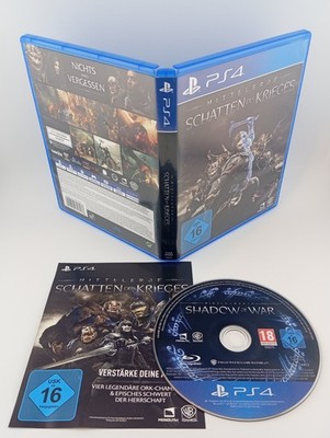 PS4 | Mittelerde: Schatten des Krieges | Sony PlayStation 4 | mit Inlay