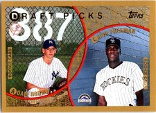 1999 Topps - Draft Picks Choo Freeman, Adam Brown #219 (RC) (H3)