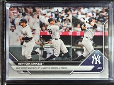 New York Yankees 2025 MLB Topps NOW #119 'HR History' Free Shipping