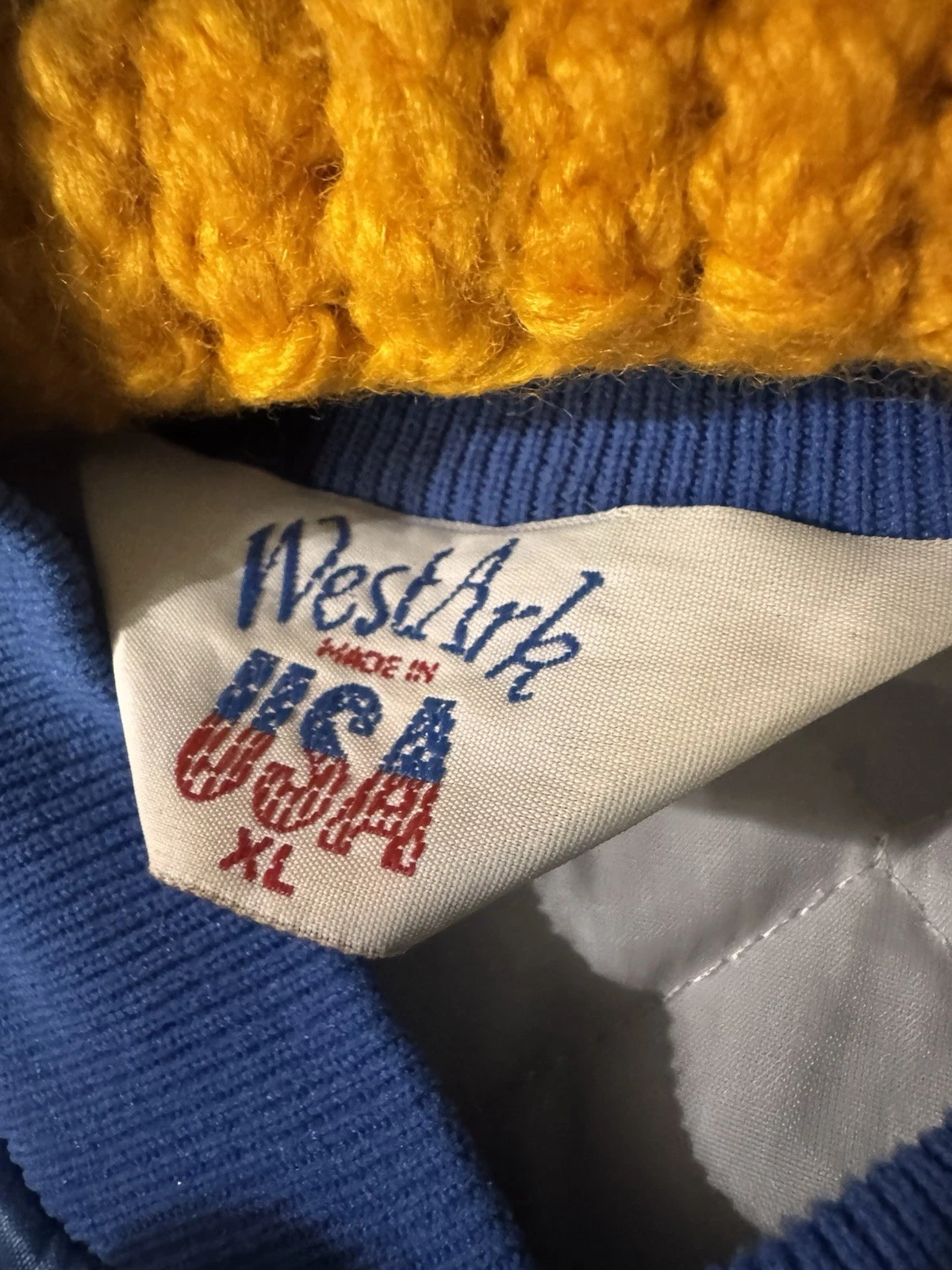 Vintage Jacket UNITED AIRLINES 777 Boeing Satin USA  XL 90s image 3
