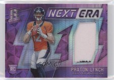 2016 Panini Spectra Next Era Neon Pink 2/10 Paxton Lynch #9 a3q