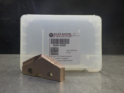 Allied Machine Engineering Cobalt 2'' Spade Drill Insert 454H-0200 (LOC837)