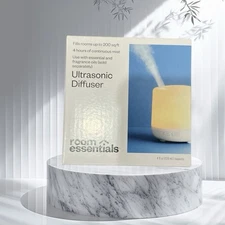 Small 120ml White Diffuser - Room Essentials: Ultrasonic Aroma Diffusion,