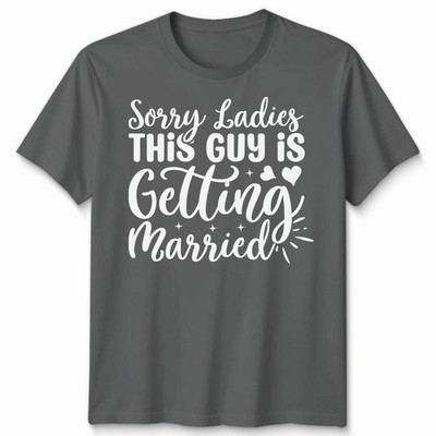 Personalisiertes Herren-T-Shirt Under New Management lustig Junggesellenabschied Grafik Shirt