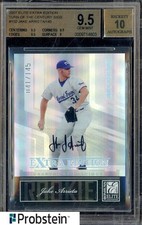 2007 Donruss Elite Extra Edition TOTC Jake Arrieta RC /145 BGS 9.5 w/ 10 AUTO