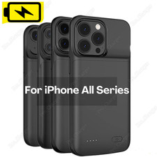 For iPhone 17 16 15 14 13 12 11 X Power Bank Battery Charger Case Charging Cover