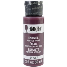 FolkArt Enamel Paint 2oz-Berry Wine