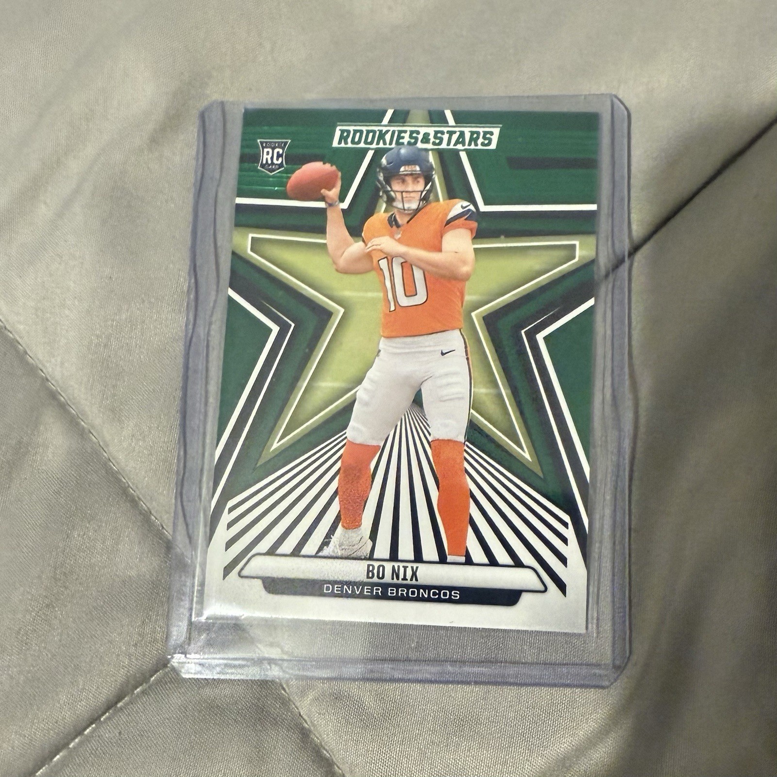 2024 Panini Rookies & Stars - Rookies Bo Nix #108 Green (RC)