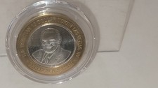 The Venetian Sheldon Adelson 10 dollar token in original plastic enclosure
