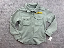 Hybrid Apparel Girl's Size Medium Pokemon Shirt Jacket Green