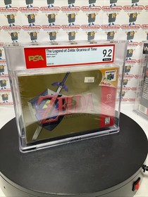Legend Of Zelda Ocarina Of Time N64 MIJ Standard Release Sealed VGA WATA CGC PSA