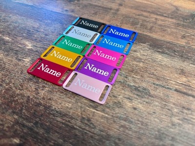 Haustier ID-Marke Namensschild für Halsband