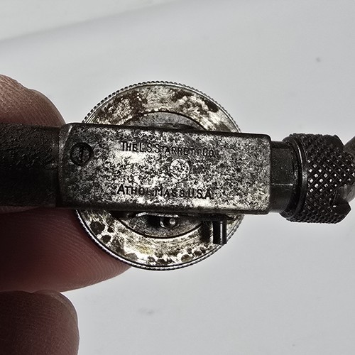 STARRETT 711 ULTIMA PAROLA QUADRANTE INDICATORE DI PROVA QUADRANTE LETTURA 0-15-0 .001 - Foto 6 di 6