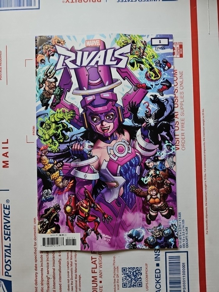 MARVEL RIVALS #1 (ADAM WARREN VARIANT) MARVEL COMICS 2025 NM- OR