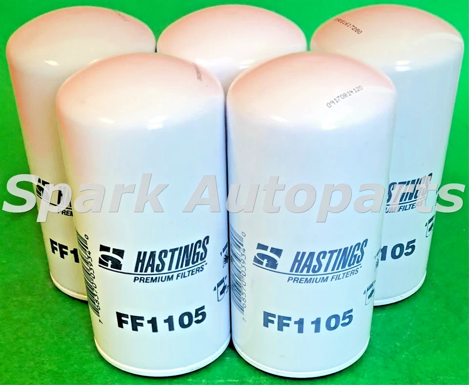 Lot of 5 Fuel Filter HASTINGS FF1105 For IC CORPORATION, INTERNATIONAL HARVESTER Foto 2 de 3