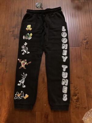 Dolls Kill x Looney Tunes Tooned In Baggy Sweatpants joggers M