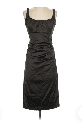 Suzi Chin for Maggy Boutique Size 18 Cocktail Dress Black - Picture 10 of 10