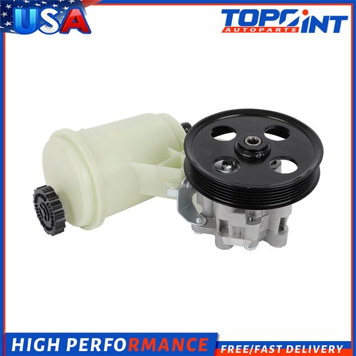 Power Steering Pump w/ Reservoir & Pulley for Ram 1500 2011-2012 V6 3.7L V8 4.7L - Picture 1 of 6