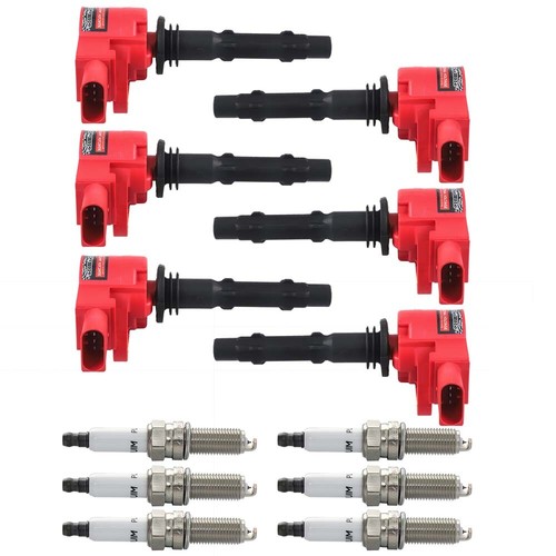 6 Pack UF535 Ignition Coil and Spark Plug fit for Mercedes-Benz C250 GL450 ML350 - Picture 4 of 12