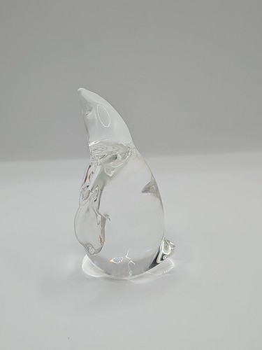 Vintage Signed Steuben Crystal Penguin 3 1/2 "  - Picture 5 of 14