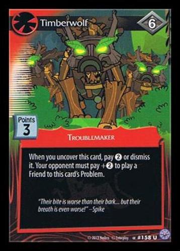 My Little Pony Premiere Edition 1x Timberwolf - 158 - MLP CCG - Picture 1 of 1