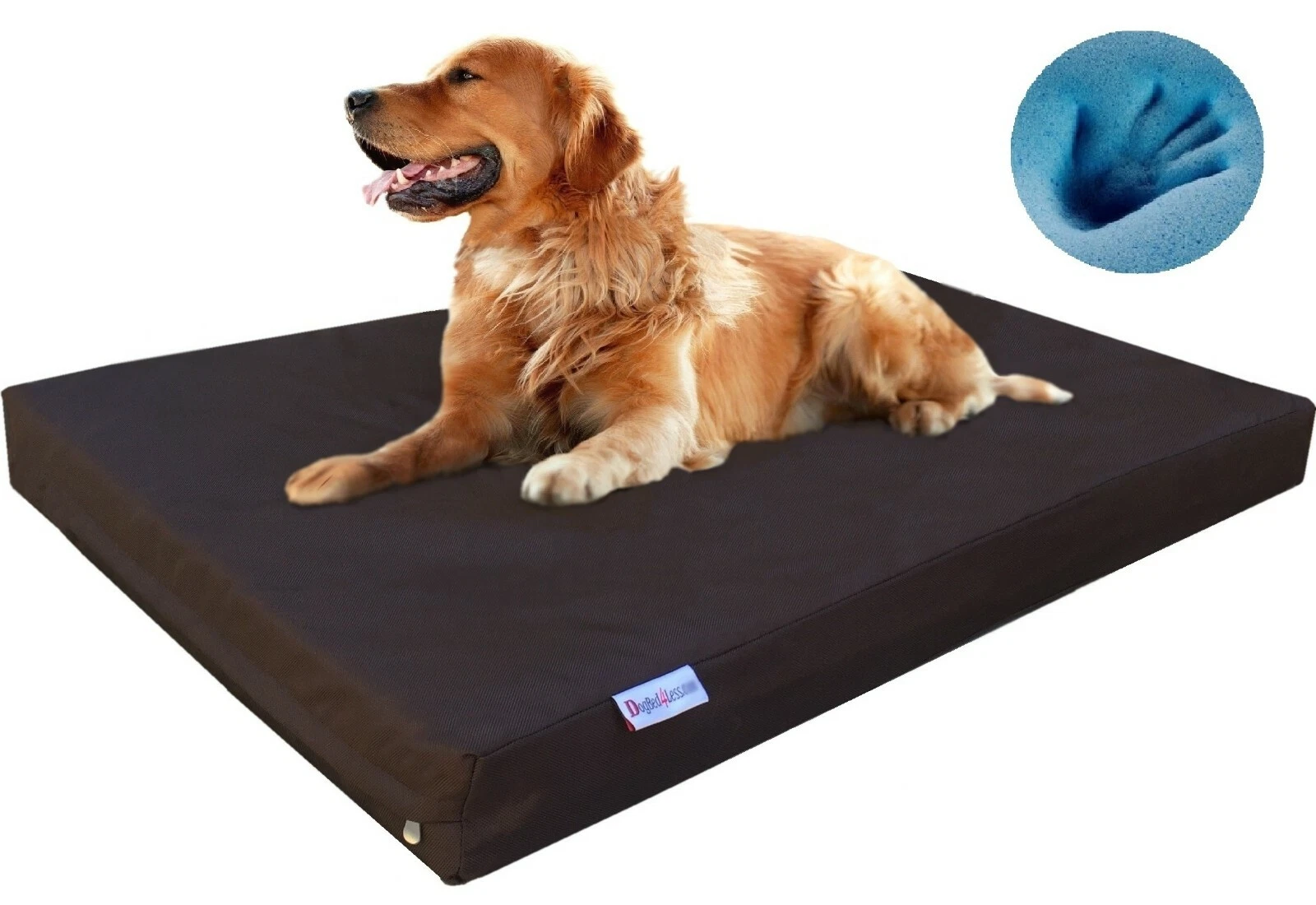 Waterproof XL Large Orthopedic MEMORY FOAM Pet Dog Bed 47"X29"X4" 48"X30" Crate
Opens in a new windo