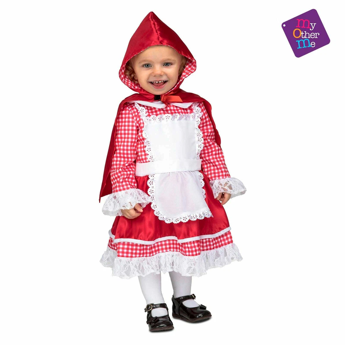 My Other Me Costume Baby Cappuccetto Rosso Vestito per Bambina Neonata  Carnevale