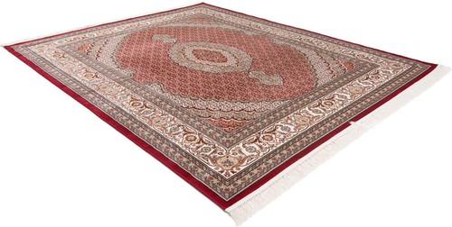 Tabriz Medallón Machine Woven Rug Persian Various Sizes - Rug, Carpet, Red - Picture 21 of 35