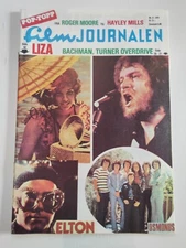 LIZA MINELLI, OSMONDS, B.T.O, DEEP PURPLE, ROGER MOORE in magazine Norway 1975.