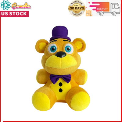 XSmart 7'' Fredbear (Eyeliner) Plush, FNaF Five Nights at Freddy's