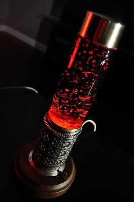 Lava Lamp Stardust Lites Heat Tapes RED Lava Lamp 1960s Vintage