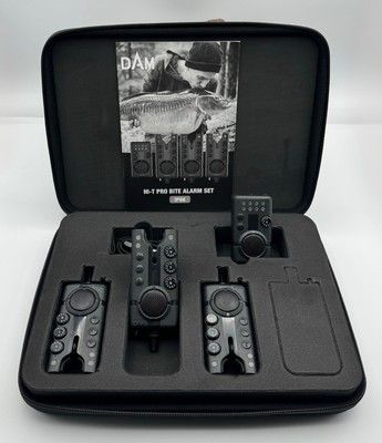 DAM HI-T PRO ALARM SET 2+1 3+1 Funkbissanzeiger Set Bissanzeiger Funkset NEW