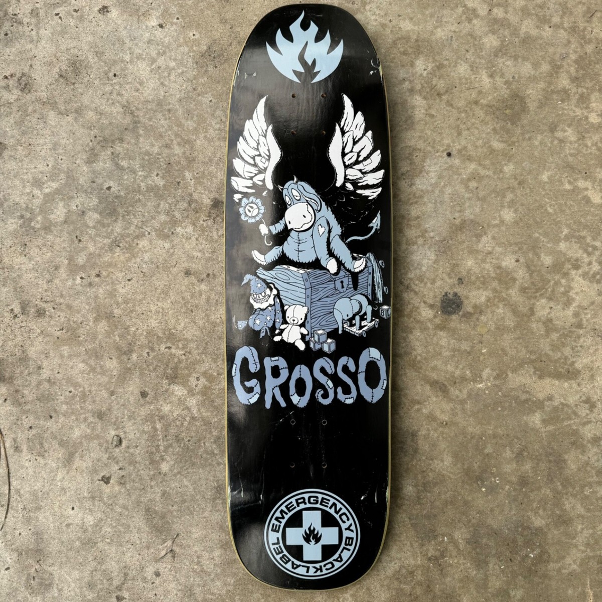 スケートボード Black label Jeff grosso reissue deck Rare Jeff Grosso Black Label Skateboard deck | eBay
