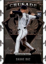2022 Panini Chronicles Crusade #2 Shane Baz RC Tampa Bay Rays Rookie Card