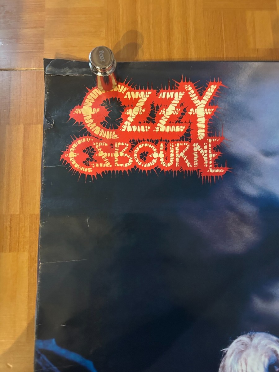 Ozzy Osbourne / Bark at the Moon 1983 Japan Original Promo Poster