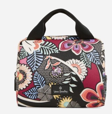 NWT Vera Bradley Lighten Up Lunch Cooler Bag Back to School in Kauai Floral R$55