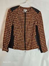 Friom The Set By Daniel Lawson Women's Jacket Long Sleeve Plaid Print Size 1x