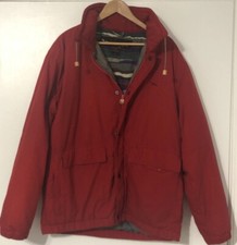 Vintage Adventure Gear Men  s Red COWBOY WESTERN Coat DOWN PUFFER Jacket Goose