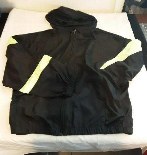 Women's Black Neon Lime Green 