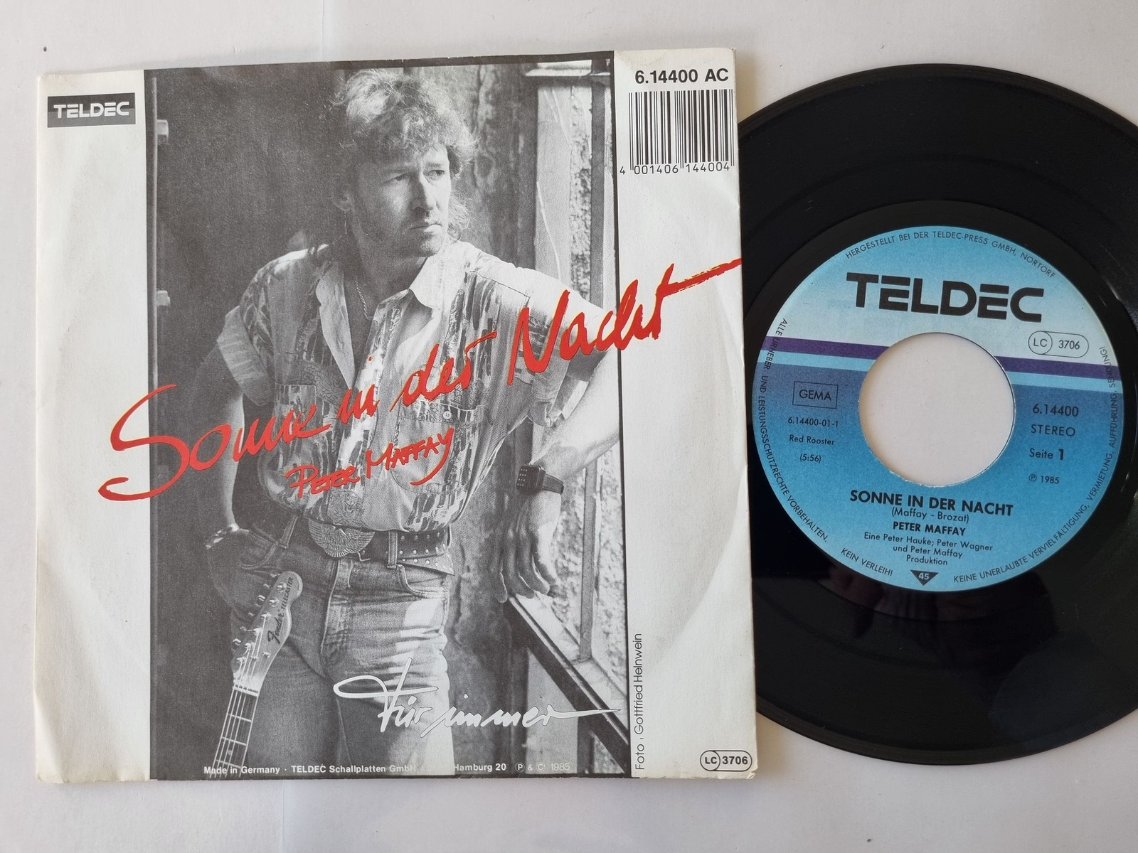 Peter Maffay - Sonne In Der Nacht 7'' Vinyl Germany