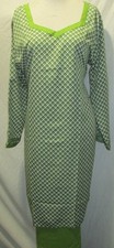 TRENDY PRINT FRENCH CREPE SALWAR KAMEEZ PUNJABI SUIT SIZE  4 XL 50