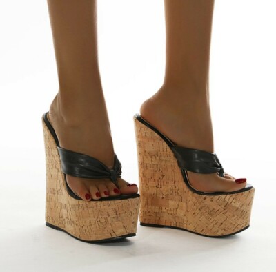 flip flops high heels