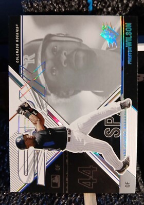 2003 Upper Deck SPX #42 Preston Wilson Colorado Rockies Baseball 