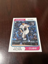 2023 Topps Heritage #92 Caleb Kilian RC Chicago Cubs *Mint* Qty