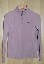 Brasher Pink 1/4 Zip Fleece Top Jacket - UK12