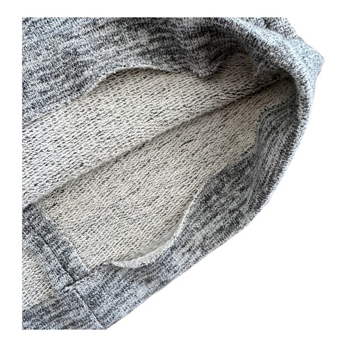 Tibi New York Womens Pencil Skirt Mini Gray Heathered French Terry 2 - Picture 9 of 10