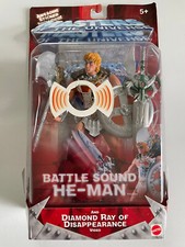 2002 Masters of the Universe 200x Battle Sounds He-Man  Diamond Ray VHS  - New