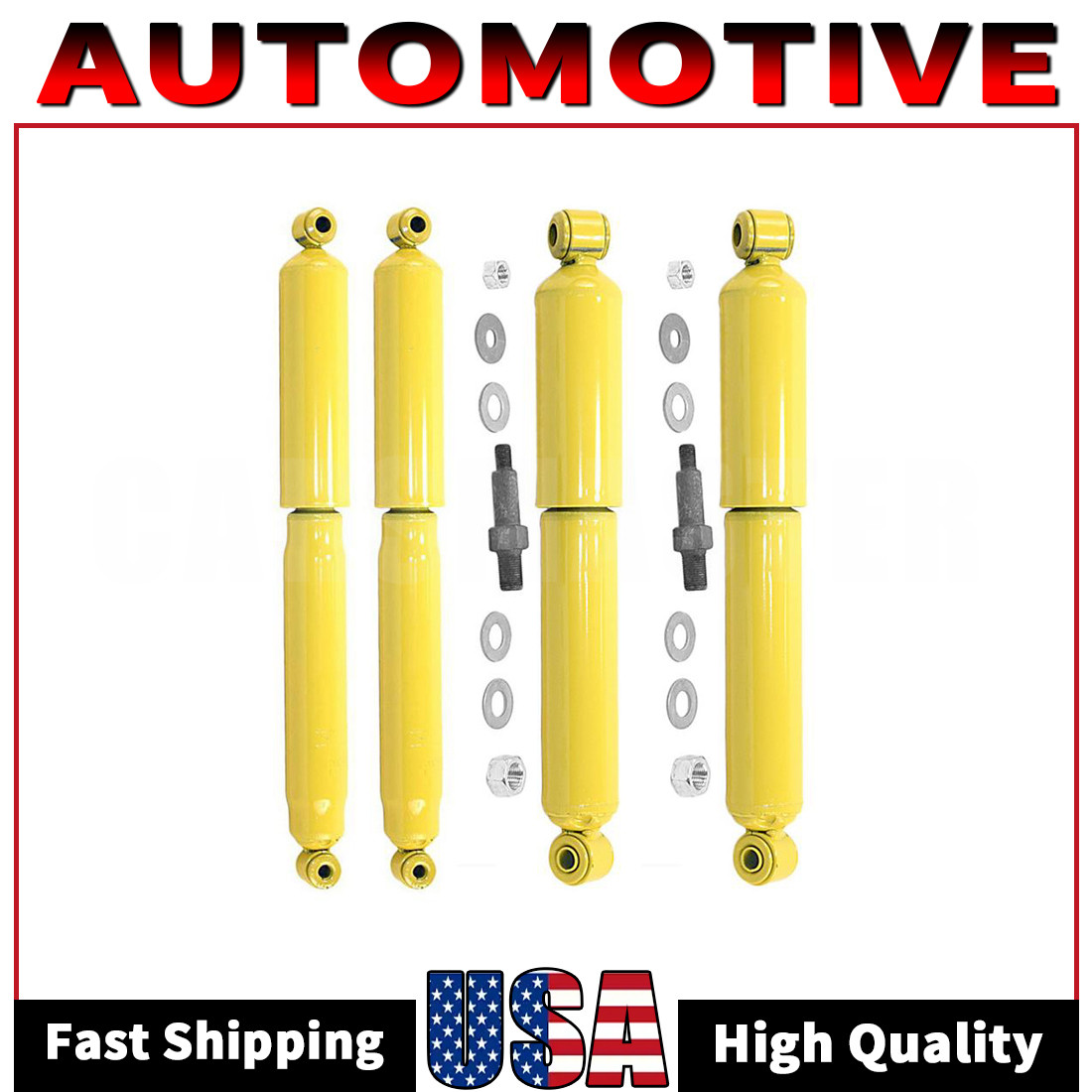 For Chevy P30 Van GMC P35 P3500 Van Complete Front & Rear Shocks Monroe Magnum