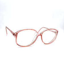 Vintage Wilshire Designs Japan WD857 PLM 140 Pink Oval Glasses Frame FRAMES ONLY