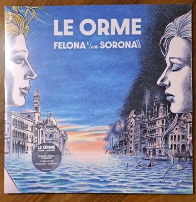 LE ORME - Felona e Sorona 2016 Lim.ed. 2024  2LP white & blue  VINILE NUMERATO